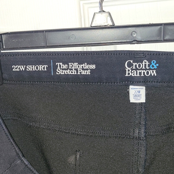 Black effortless stretch pant - Picture 3 of 3